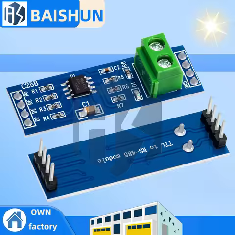 MAX485 Module RS-485 TTL to RS485 MAX485CSA Converter Module For Arduino Integrated Circuits Product