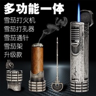 New Product Lafuli Cigar Lighter New Portable Single Fire Multi-Function Integrated Cigar Needle Pun