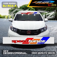STICKER KACA DEPAN MOBIL XENIA AVANZA JAZZ AGYA AYLA INNOVA DLL / STIKER KACA DEPAN TERMURAH
