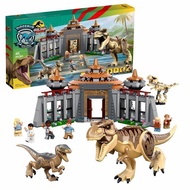 24Hourly DeliveryBJBXCompatible with Lego76961Jurassic World Dinosaur Park Visitor Center Tyrannosaurus Tyrannosaurus Tyrannosaurus Tyrannosaurus Tyrannosaurus Attack