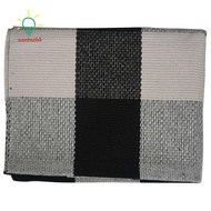 Cotton  Plaid Rugs, Check Rug,23.6Inch x35.4Inch,Checkered Outdoor Rug,Outdoor Plaid Doormat For Kit