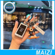 [READY] VOLVO EX30 Cartoon Key Case volvo ex30 Leather Metal Frame Key Cover Car Smart Key Protectio