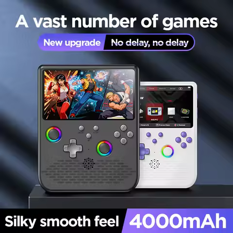 Retro Gaming Console H5 Portable Handheld Game Player 5 Inch Screen 64G 14000 Plus Games Play Anytim