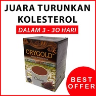 [ORIGINAL] Orygold - Juara Turun Kolesterol Dalam 7-30 hari. Rasa Coklat. Origold Minuman Beras Perang.