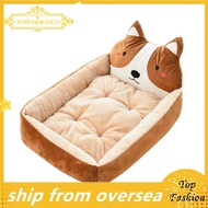 [TopFashion] Winter Warm Dog Bed Small Dog Cartoon Bed Dog Bed Dog Mat Cat Bed
