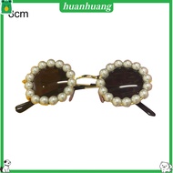 huanhuang Pet Glasses Eye-catching Super Light Plastic Small Dog Fashion Round Glasses Pet Supplies