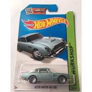 Hot WHEELS HOTWHEELS ASTON MARTIN 1963 DB5 Blue HW WORKSHOP Rare JUR4