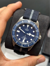 ✅Full set❗️🟦抵玩99新行貨5年保養期內！Marine nationale軍方版本✅帝 舵海軍藍🟦TUDOR Pelagos FXD腕錶-m25707b/23-0001✅25707 ✅附送一