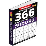 366 DAYS OF BRILLIANT SUDOKU (ONE DAY ONE PUZZLE) MIND TRAINER