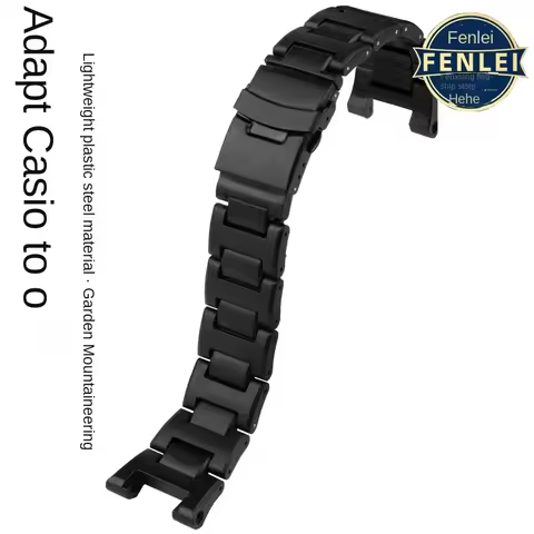 For Casio PROTREK Series PRW-7000 PRW7000FC PRW-7000X 5480 Plastic Refit Steel WatchStrap Mountainee