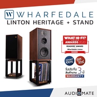 WHARFEDALE SPEAKER LINTON HERITAGE WITH STAND / ลําโพง Bookshelf ยี่ห้อ Wharfedale รุ่น Linton Herit