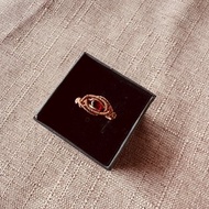 230631 wire wrapping 石榴石 銅線 繞線 介指