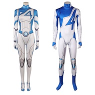 Fantastic Four Reed Richards Cosplay Jumpsuit Boys Girls Costume Children Susan Storm Mister Fantast