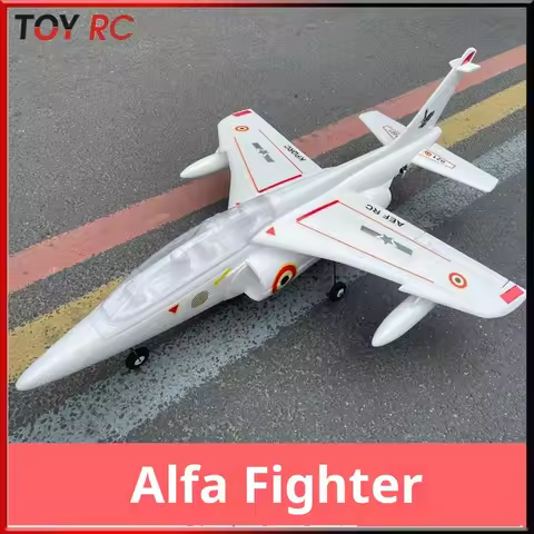 Alpha 64mm Ducted Epo Jet Model Fixed Wing Adult Assembled Remote-Controlled Combat Aircraft