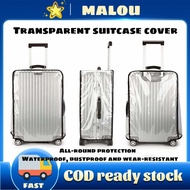 [😀SG Ready Stock]Travel Luggage Protector Luggage Cover Protector Waterproof Luggage Transparent PVC Cover