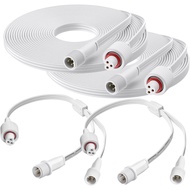 Kabel Sambungan Kalis Air untuk Lampu Luar Ruangan Kekal Govee Pro, Lampu Dek, Serasi dengan Govee H