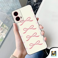 Case Latest Motorola G45hp 2025 Ribbon Motif Latest Motorola G45 Softcase/ - Casing Motorola G45hp |