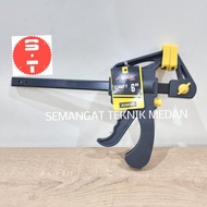 6" QUICK RELEASE BAR F CLAMP PLASTIC CLAMP 15cm 6" 6" SOLID