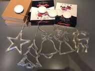 聖誕 節慶 吸盤 LED燈 5款 電池款（不含電池）