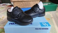 nono house 兒童鞋 15cm 黑色返學鞋