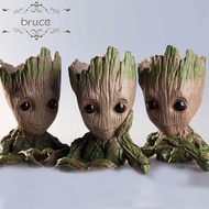 BRUCE1 Groot Flower Pot Home Decor Multifunctional For Gift Garden Planter Pen Pot Groot Model Toys