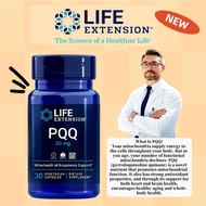 Life Extension PQQ Supplement 20mg Mitochondrial Support & Cellular Energy-30 Vegetarian Capsules