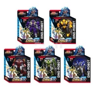 Dino 5DX transformation robot toy 5-piece set, mixed colors