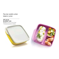 UNGU PUTIH Tupperware Lolly Tup Original Lunch Box/Insulated Food Box - Purple Lid White