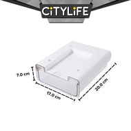 Citylife 2 Packs Self-Adhesive Under Desk Drawer Slide Out Desk Organizers and Accessories H-8097