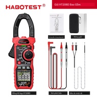 Đồng hồ kẹp kỹ thuật số Ht208d 1000a True Rms Đồng hồ vạn năng Ac/dc Hiện tại Đèn nền hai màu 6000 Đ