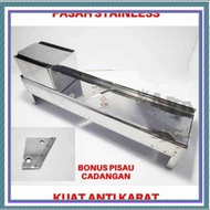 Alat Dapur Parutan Keripik Kentang Singkong Ubi Sukun Stainless / AlatIris Bawang Pemotong Pasah Ser