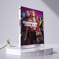 American Drama Guardians of the Galaxy Vol. 1-3 DVD Movie 3DVD HD English Pronunciation