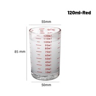 4oz / 120ml Espresso Shot Glass Gelas Ukur Kopi Lilin Coffee Gelas Kaca Sloki