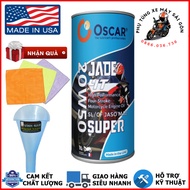 Nhớt Oscar Jade 4T 20W50 tổng hợp dành cho xe số - Nhập khẩu UAE [Mua 5 tặng 1 phểu]