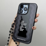 CASETiFY Black Wave 16promax Phone Case 15 Mirror Surface 14/13 Magnetic AF417 #.