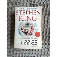 11.22.63 by Stephen King [Preloved] Historical Fiction Science Fiction Time Travel Horror Fantasy Th