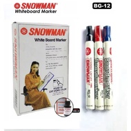 (1Pcs) Snowman Whiteboard Marker BG-12 Whiteboard Marker/ Whiteboard Marker/