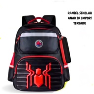 WAREHOUSE SALE imported 3D embossed spider character elementary school boys' school bags