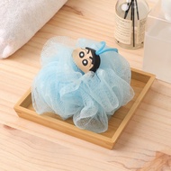 蠟筆小新沐浴球-正版授權 起泡網 洗澡沐浴巾 泡泡沐浴球