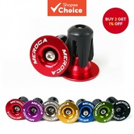 MEROCA 1 Pair Aluminum Bike Handlebar Plugs, End Rod Grips for Road and Mountain Cycling Accessories