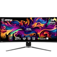 MSI MAG 341CQPX QD-OLED 34-inch Curved OLED Gaming Monitor, 3440 x 1440 (UWQHD), 0.03ms Response tim