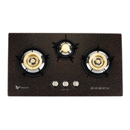 Butterfly 3 Burner Built-in Glass Hob - BG-33J