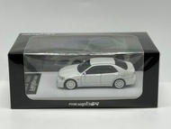 Fine Works 64 1/64 金屬模型 凌志 Lexus IS200 白色 
