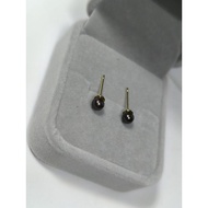 Original mini Black Akoya Earrings