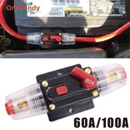 Fuse DC 12V-24V Circuit Breaker ROUND Reset Fuse Audio Solar Panel