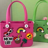 7 Styles Beach Style Eva Hole Bag Accessories Diy Decorative Charm With Bottom Buckle Charm P1t9