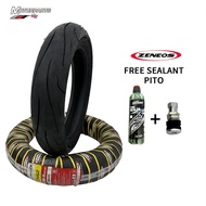 Zeneos Original ZN62 Motorcycle Tire Gulong 13” 14” 17” Rim  Tubeless Free Pito and Sealant
