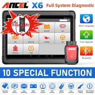 Ancel X7 X6 12V OBD2 Scannerสแกนเนอร์เต็มระบบรถยนต์เครื่องมือวิเคราะห์ยานยนต์ความผิดวินิจฉัยเครื่องม