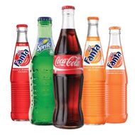 HALAL Coca Cola &amp; FANTA Glass Bottle 250ml 泰国 可口可乐 玻璃罐装