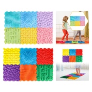 [utruiut0k] 6x Massage Sensory Puzzle Play Mats Toddlers Game Kids Puzzle Floor Mats